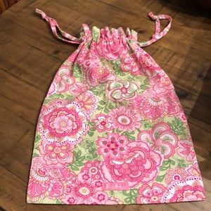 Vera Bradley cloth drawstring bag unlined